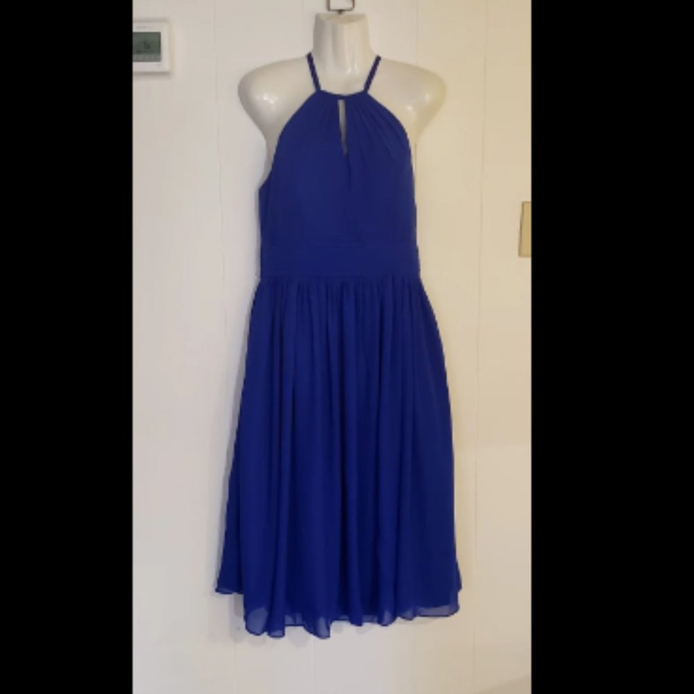 VNAIX HALTER & OPEN BACK DRESS